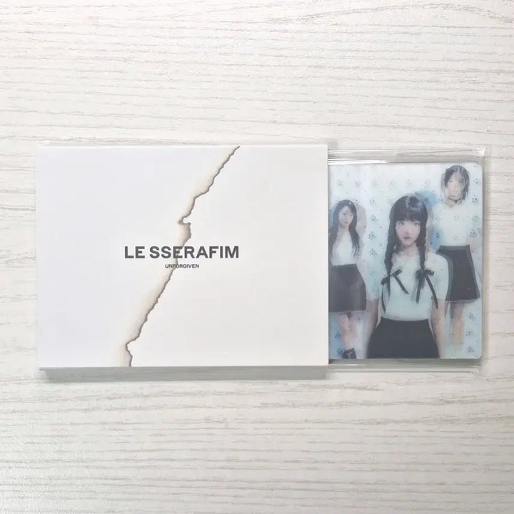 르세라핌 팝업 렌티큘러 포토카드 세트