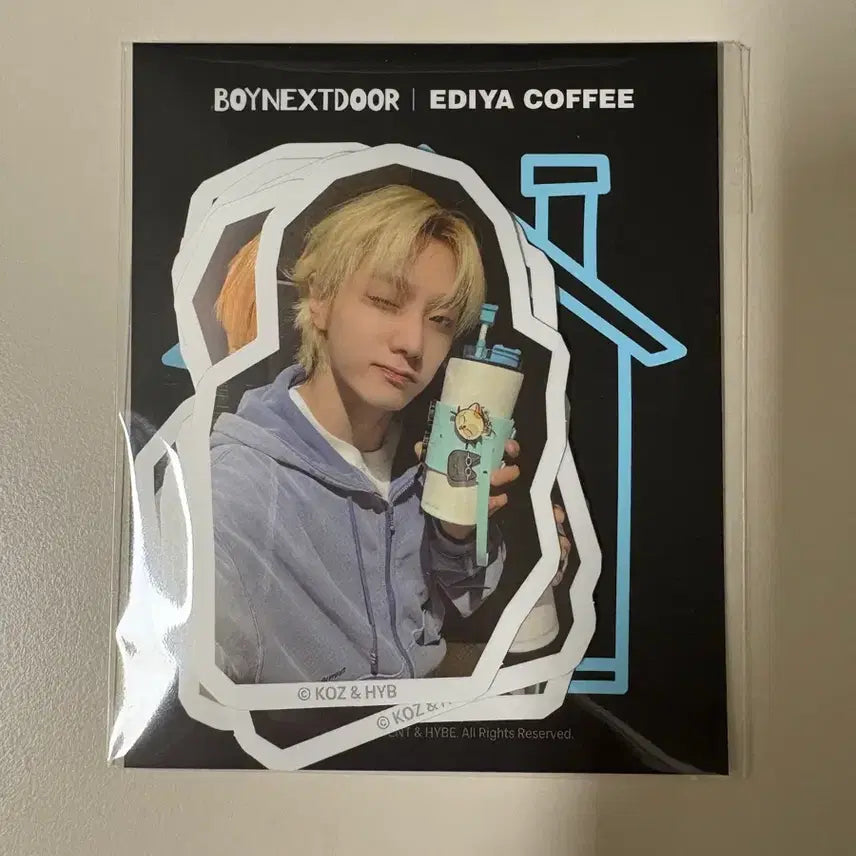 이디야 보넥도 셀피 스티커팩