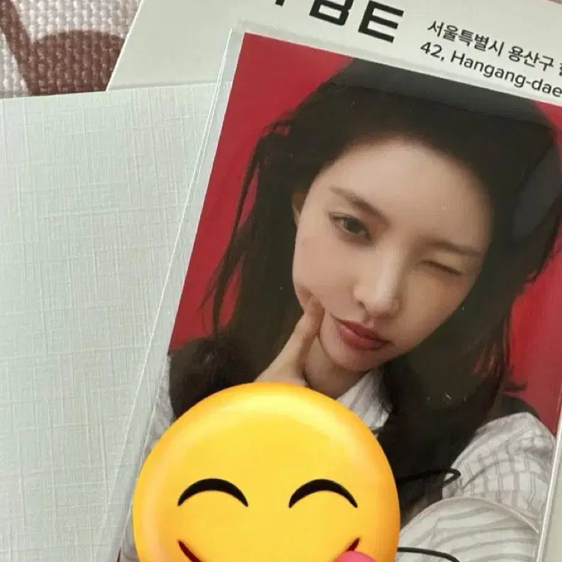 아일릿 윤아 친필사인포토카드