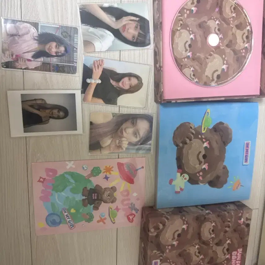 오마이걸 던던댄스 앨범+포카+엽서