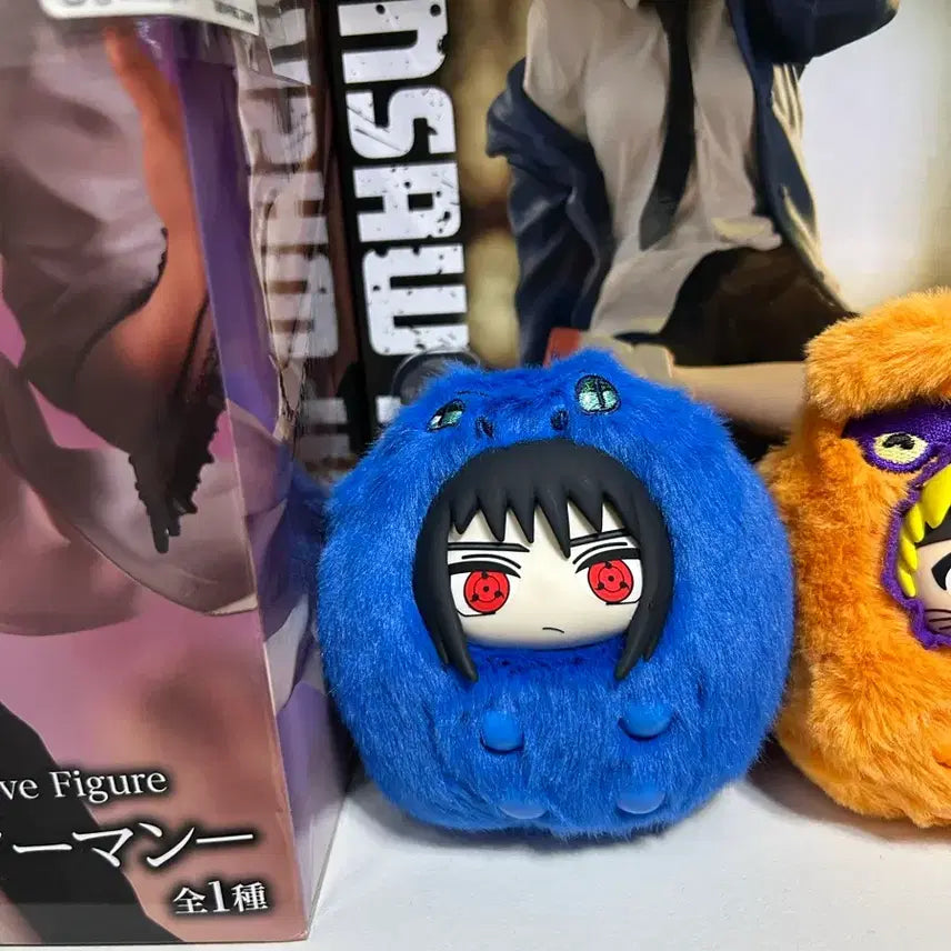 나부부 동글 사스케 나루토 인형 키링