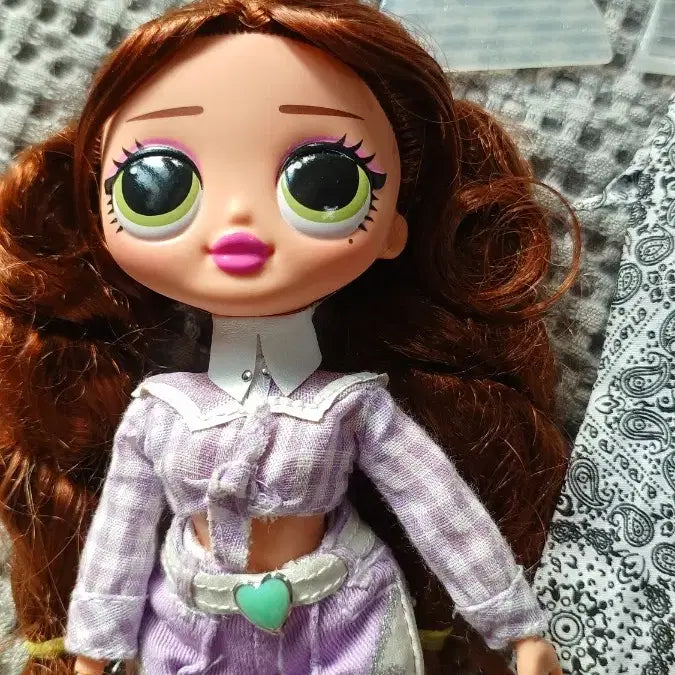 OMG 패셔니스타 퍼플 카우걸 인형