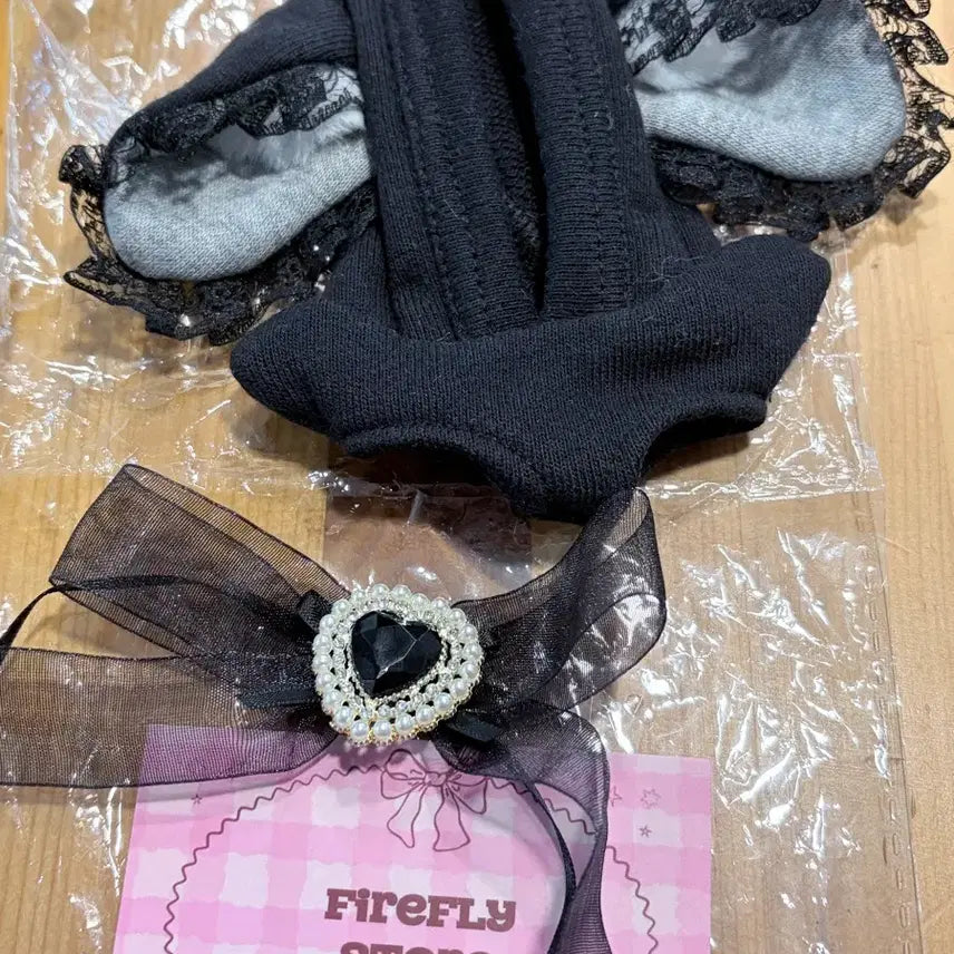 10cm인형옷 firefly store 리틀버니 블랙