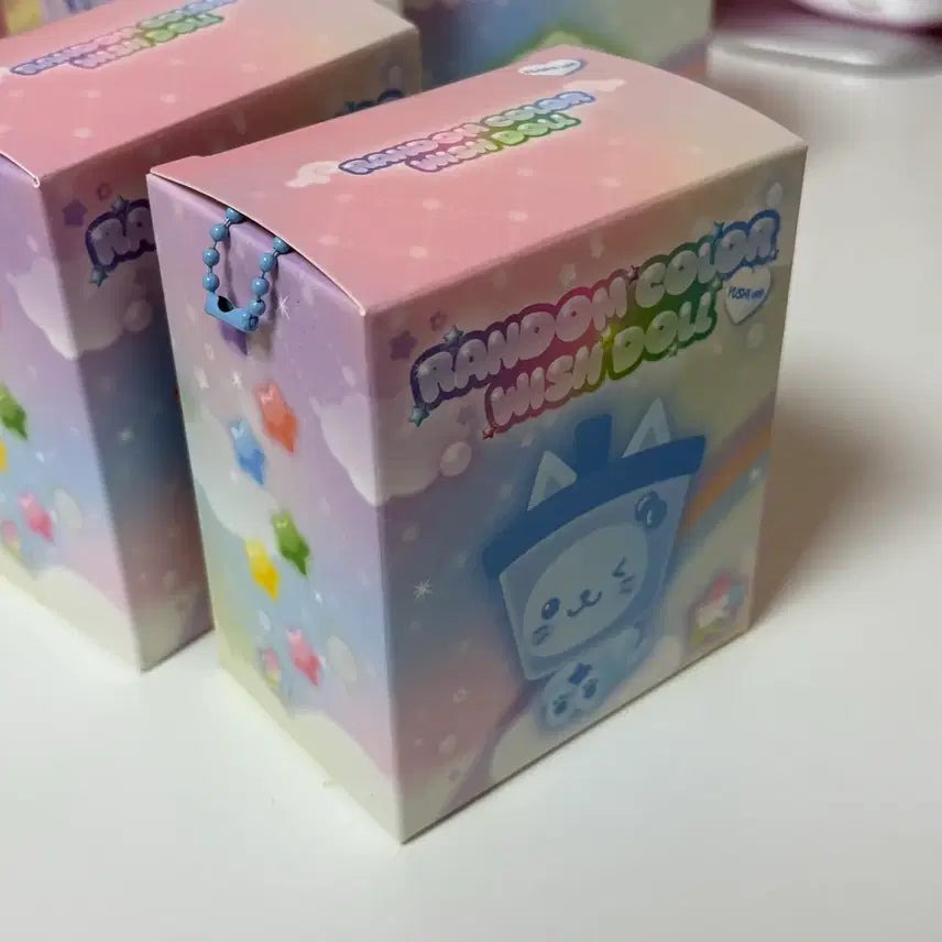 엔시티위시 컬러 위시돌 블루 버블냥 키링