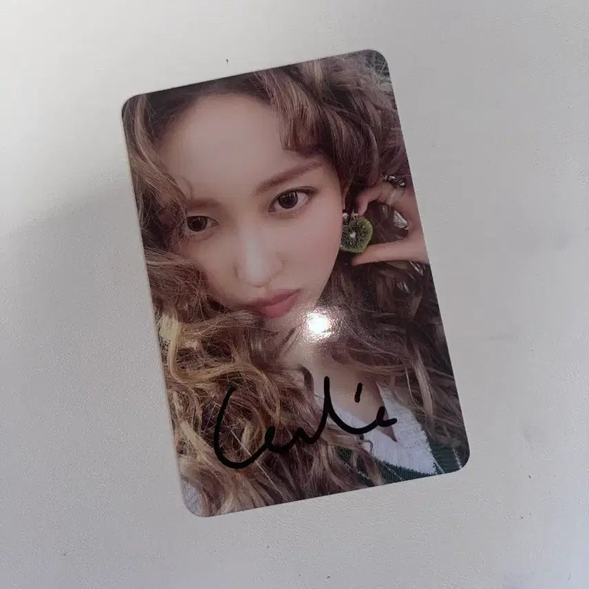 아이브 가을 시크릿 싸인포카 양도