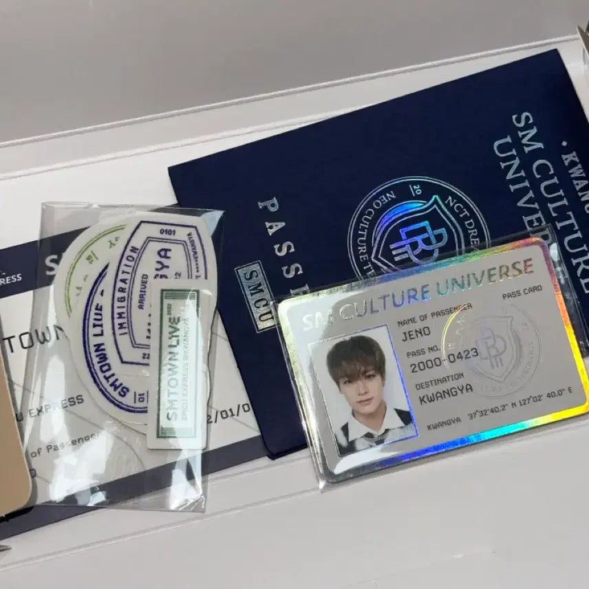 NCT 제노 SM Culture Universe 패스카드 여권