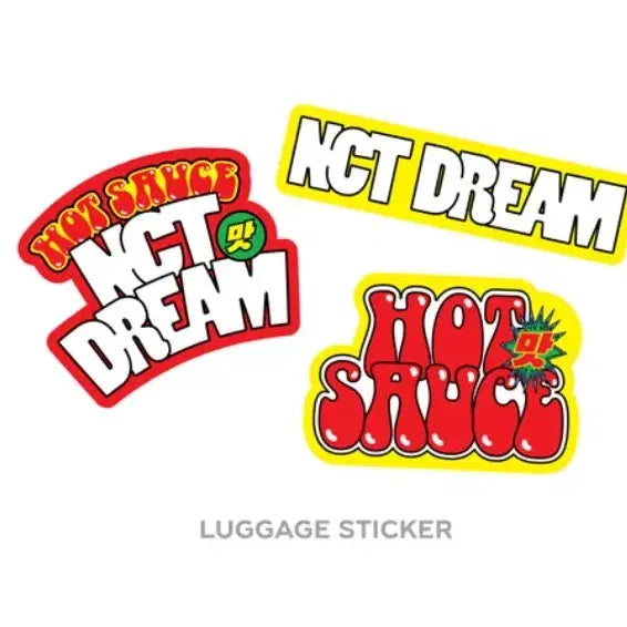 [원가양도] 엔시티 드림 Hot Sauce 스티커 세트