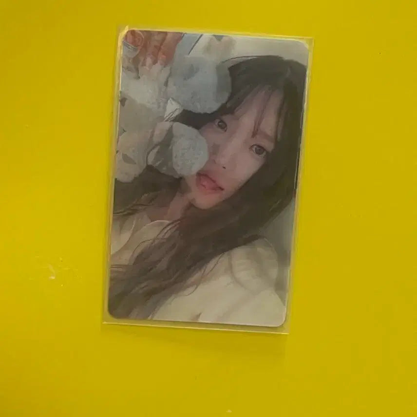 프로미스나인 Unlock My World 위버스샵 송하영 렌티큘러 특전