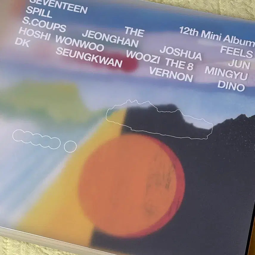 세븐틴 12th Mini Album FEELS 포카 바인더