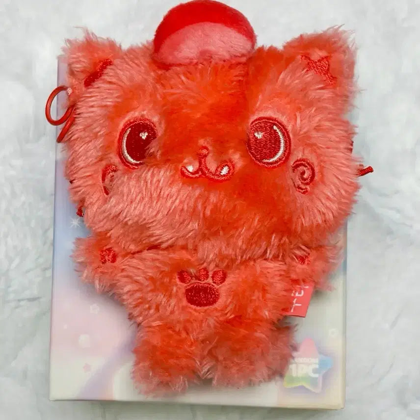 엔시티위시 컬러 위시돌 위부부 쿠리 레드 빨강 리쿠 인형 키링