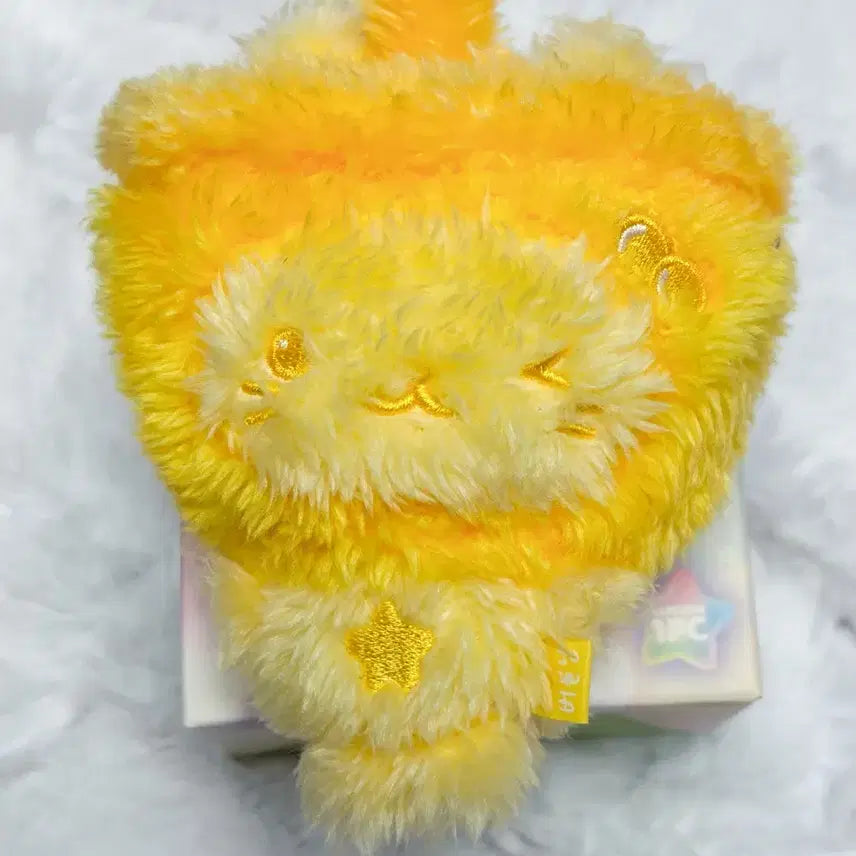 엔시티위시 컬러 위시돌 위부부 버블냥 노랑 노란색 유우시 인형 키링