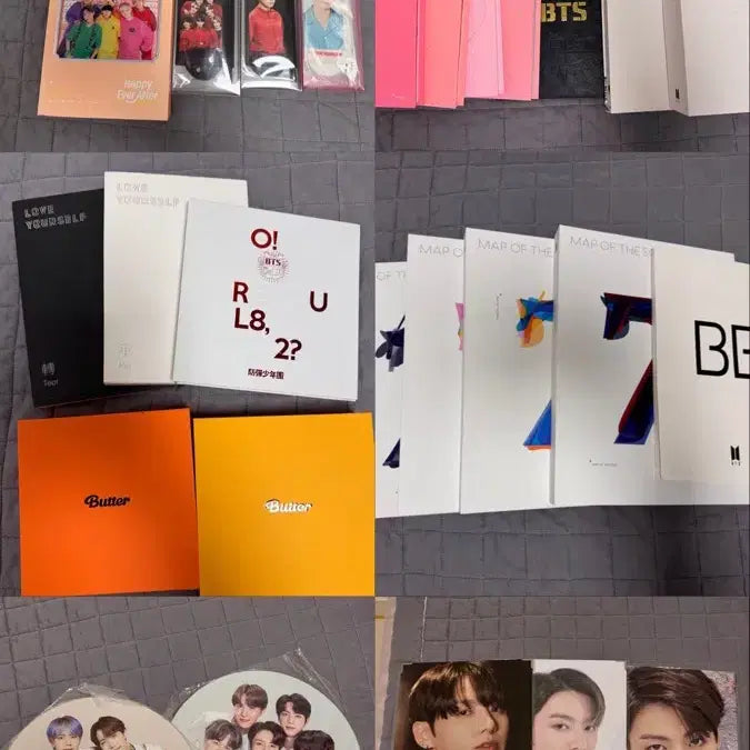 **급처**방탄 BTS 굿즈 일괄 양도 앨범프포피켓시그썸패메모리즈dvd