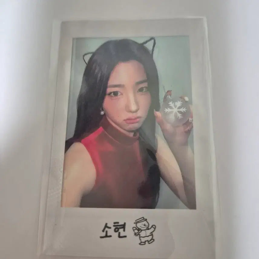 트리플에스 미소녀즈 박소현 공방포카 크리스마스 1주차