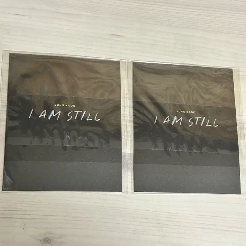 정국 아엠스틸 포카 폴라로이드 bts Jungkook i am still