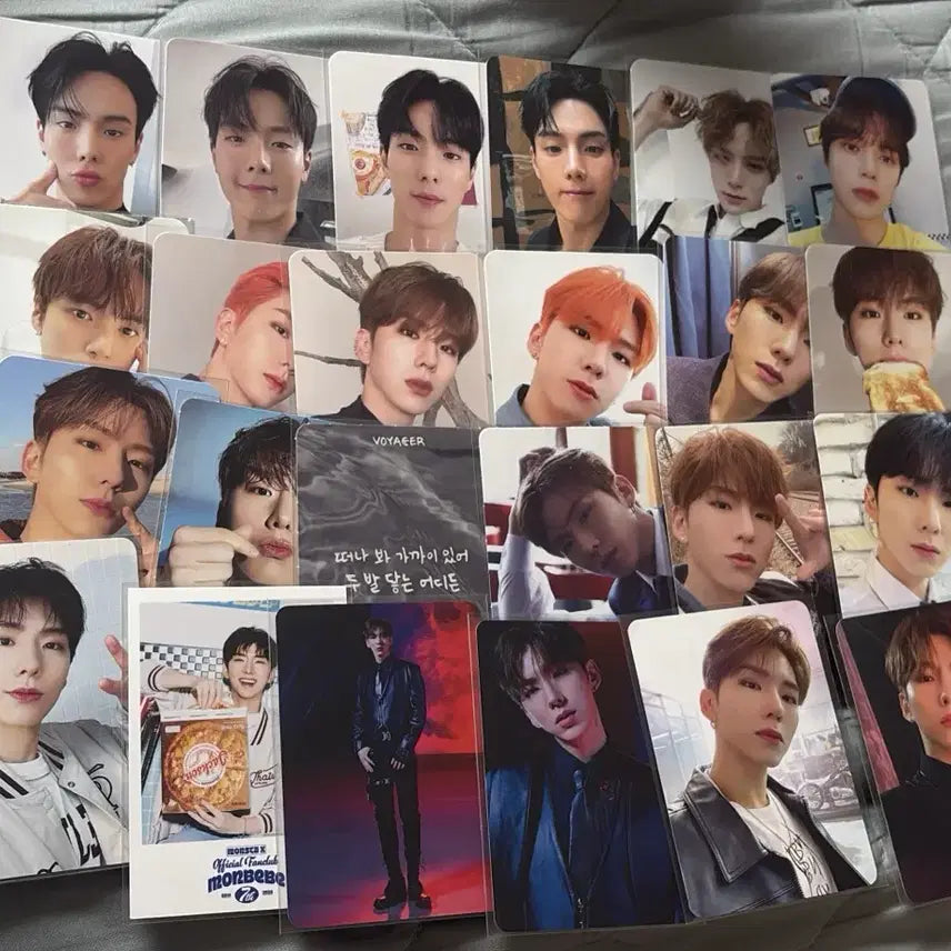 몬스타엑스 포토카드 일괄 양도합니다!!