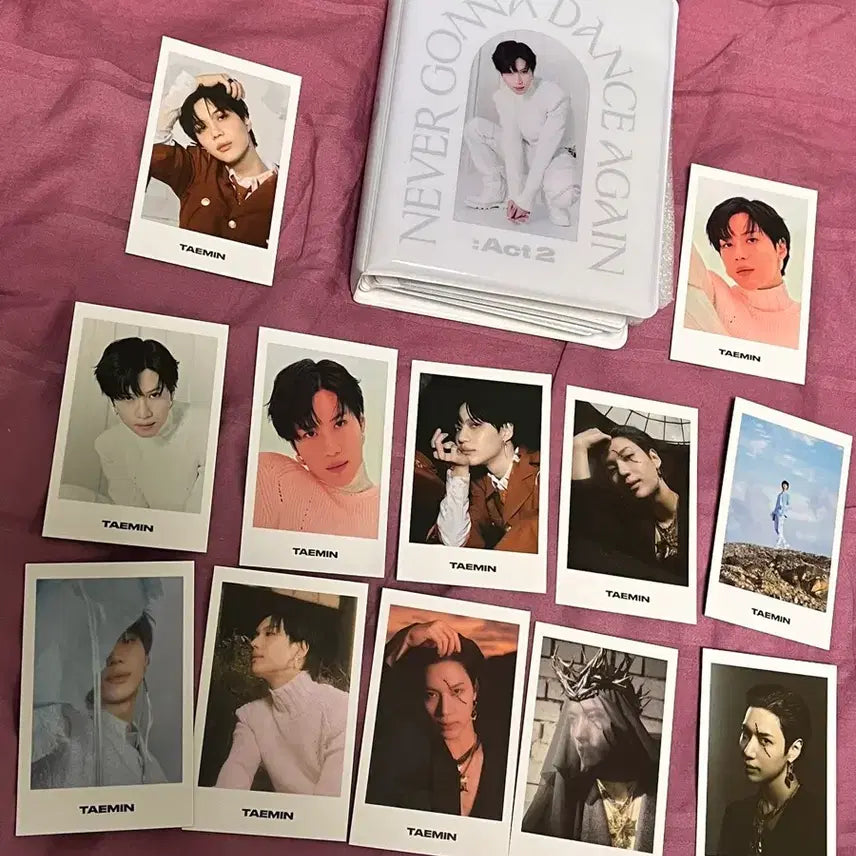 샤이니 태민 콜렉트북+폴라로이드 폴라