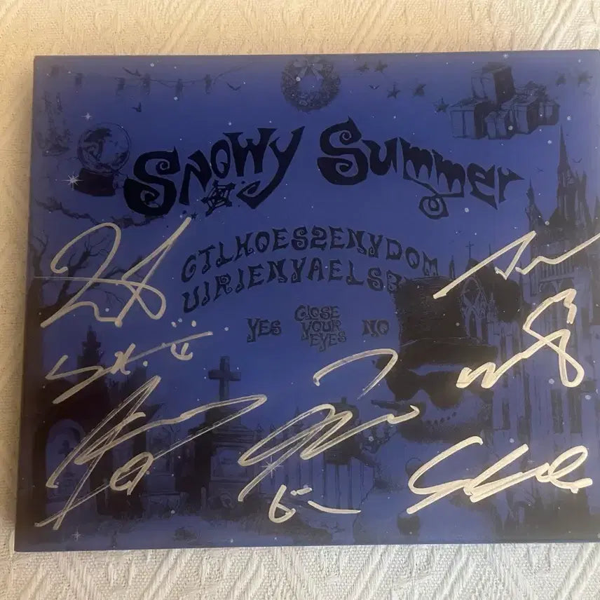 Close Your Eyes (클로즈 유어 아이즈) 친필 싸인앨범