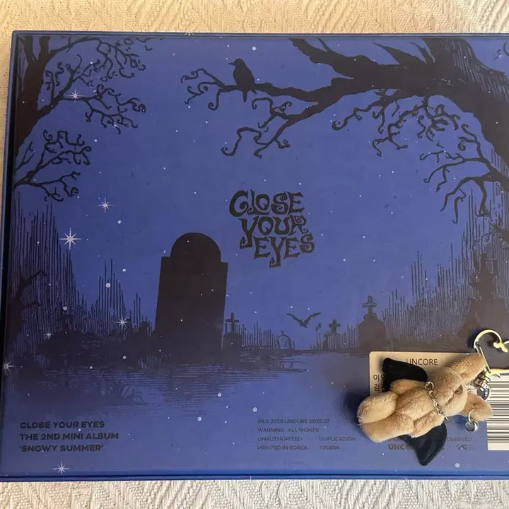 Close Your Eyes (클로즈 유어 아이즈) 친필 싸인앨범