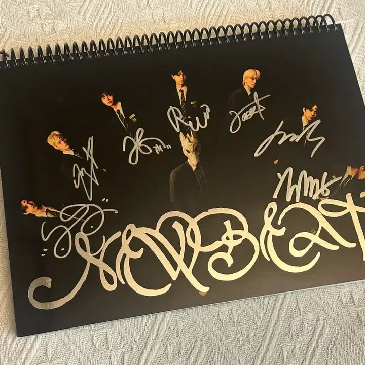 뉴비트(NEW BEAT) 친필 싸인앨범