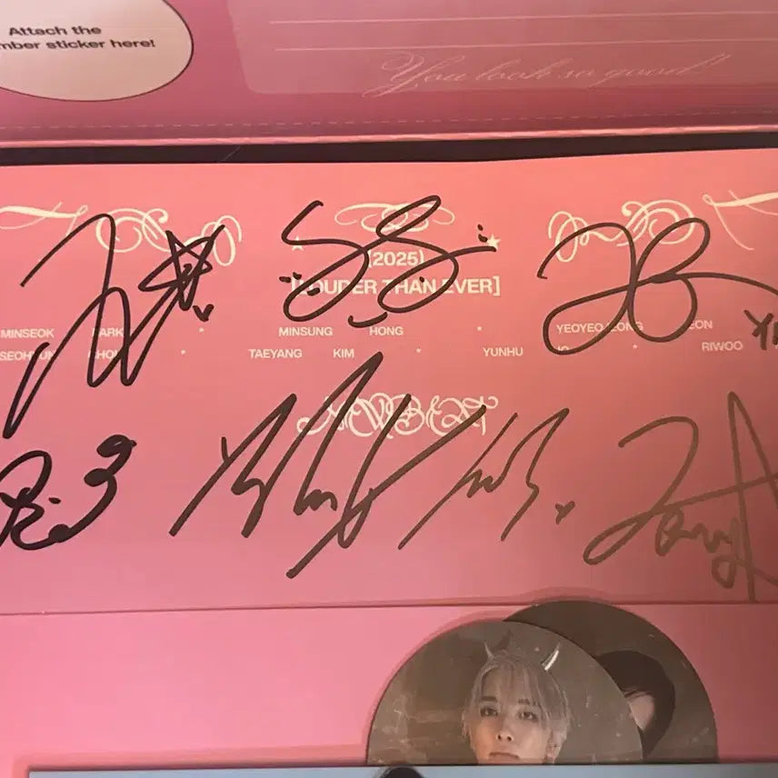 뉴비트 (NEW BEAT) 친필 싸인앨범