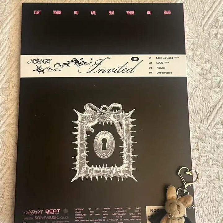 뉴비트 (NEW BEAT) 친필 싸인앨범