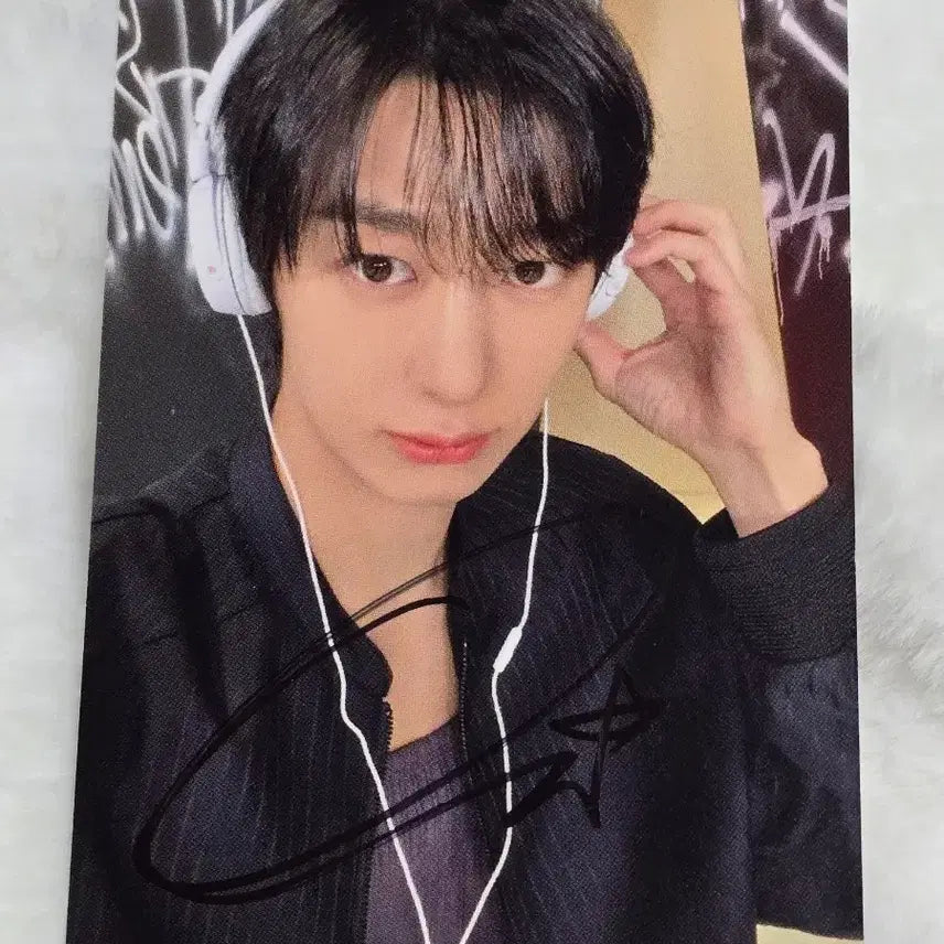 몬스타엑스 형원 친필싸인 포토카드 사웨  대면팬싸