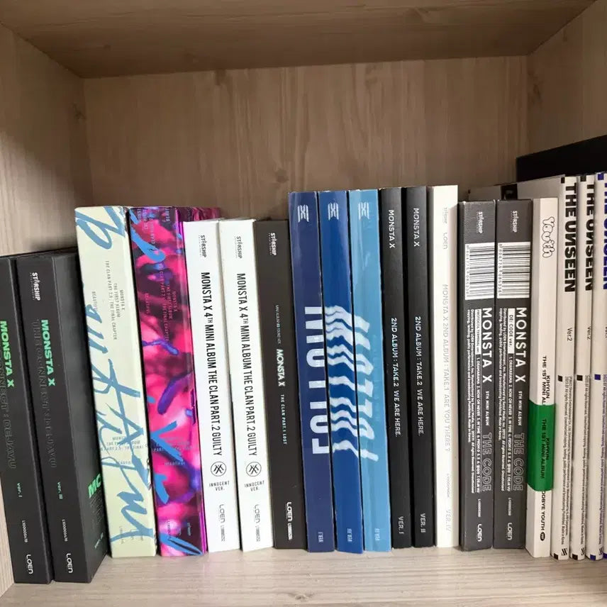 몬스타엑스 앨범 일괄 판매