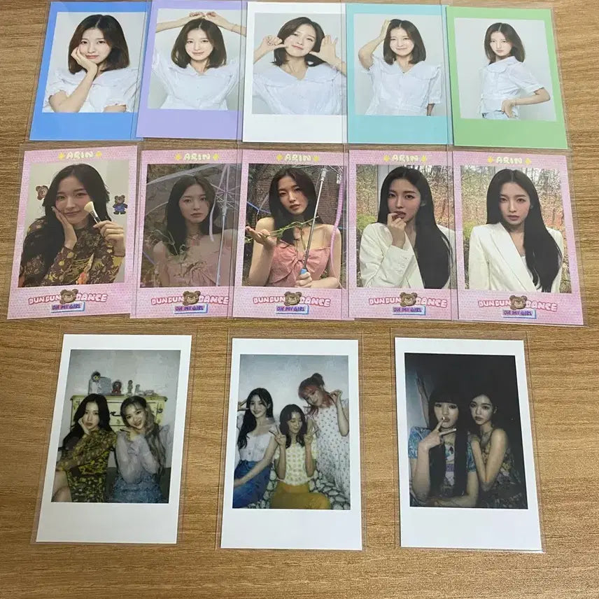 오마이걸 아린 포카 폴라로이드 일괄