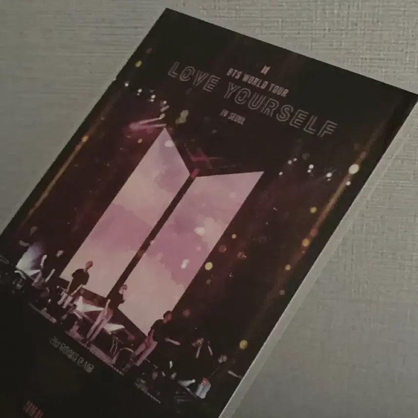 방탄 럽유어셀프 엽서