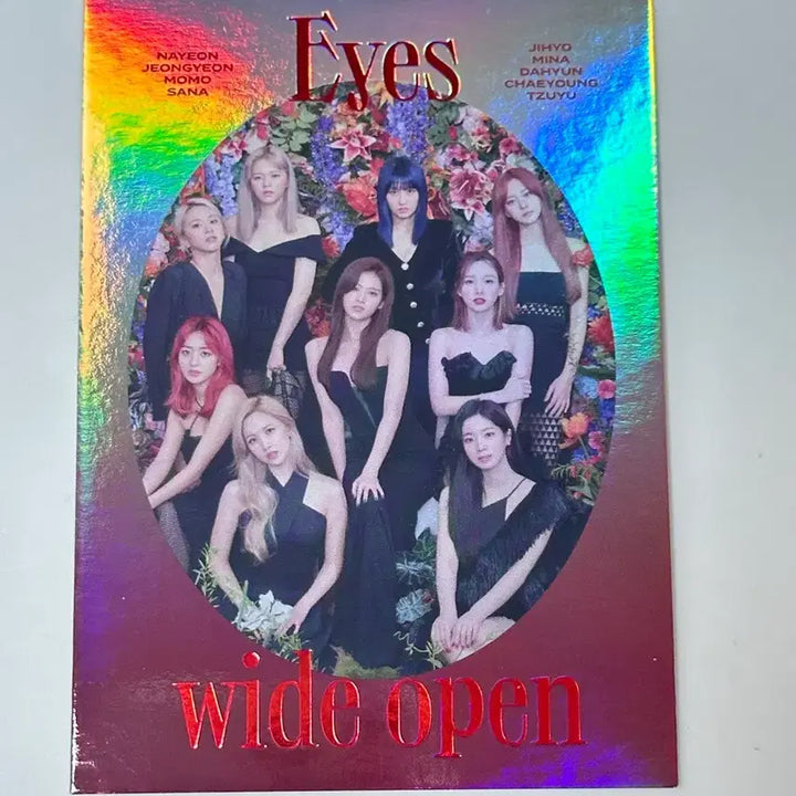 트와이스 more&more I cant stop me 홀로그램 포카