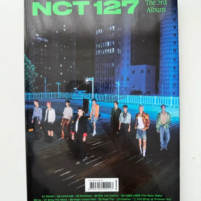 엔시티 127 스티커 앨범