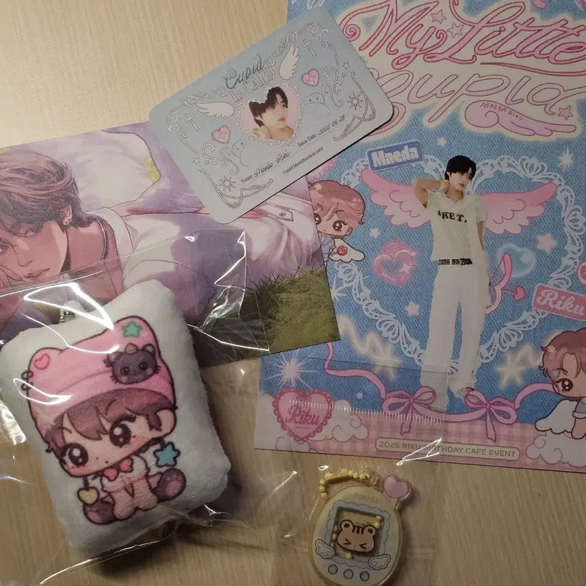 엔시티위시 NCTWISH 마에다 리쿠 라무네님 쿠션키링 인형 키체인