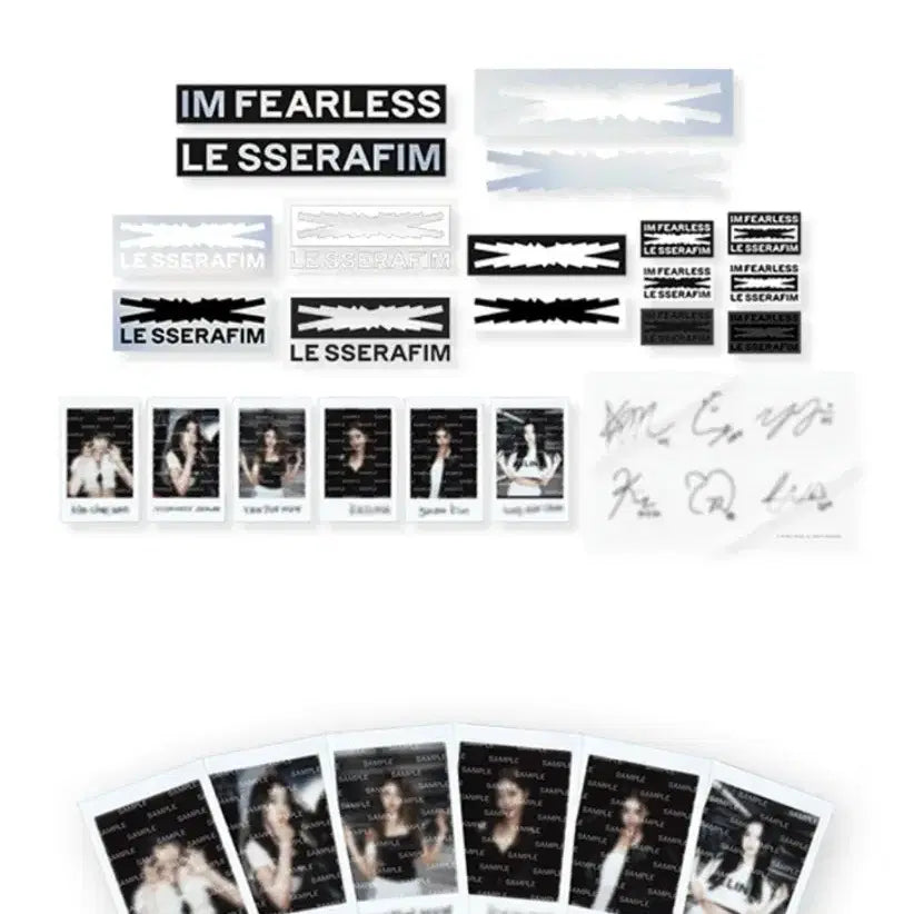 르세라핌 피어리스 엠디 폴라로이드