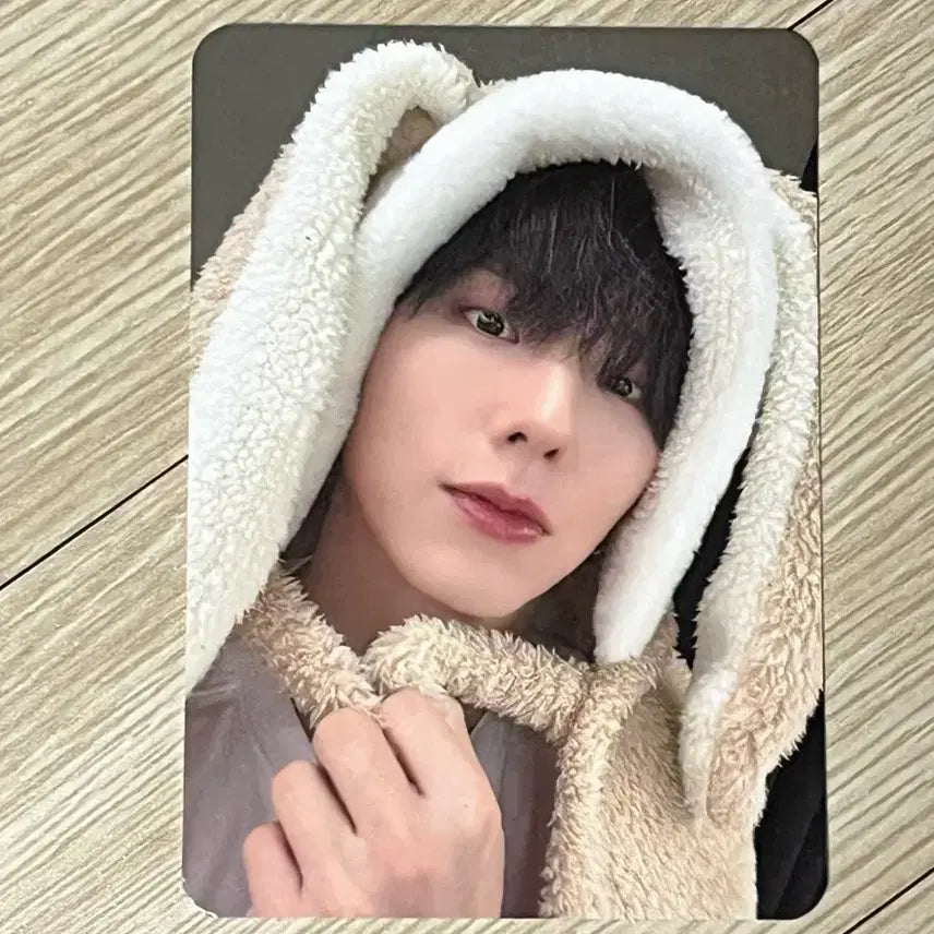 몬스타엑스 헬로라이브 토끼담요 포카 (기현)