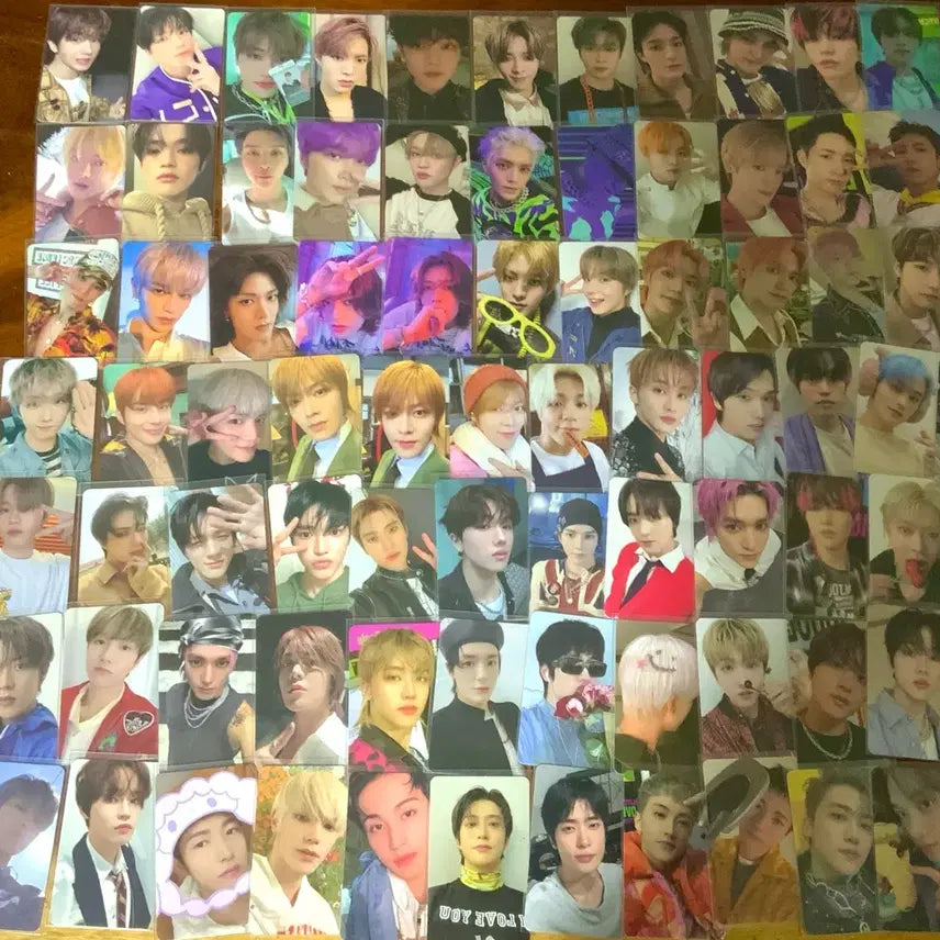 엔시티 포카 일괄 처분 쟈니재현태용정우유타마크도영해찬런쥔제노재민천러지성