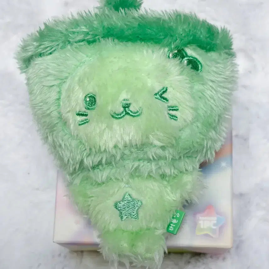 엔시티위시 컬러 위시돌 위부부 버블냥 그린 초록 유우시 인형 키링