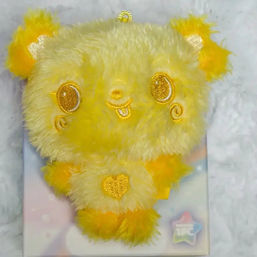 엔시티위시 컬러 위시돌 위부부 팡이 노랑 사쿠야 인형 키링