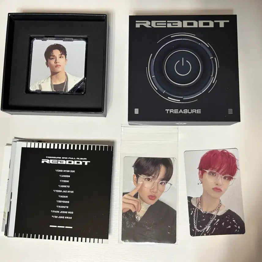 트레저 리부트 키트 앨범 (풀구성, 포카O)