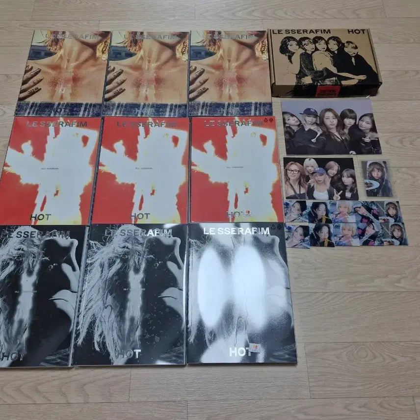 르세라핌 HOT 앨범 세트 특전 포함