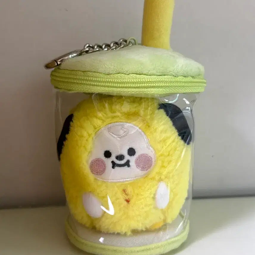 BT21 부클 베이비 치미 버블티 백참 인형 키링