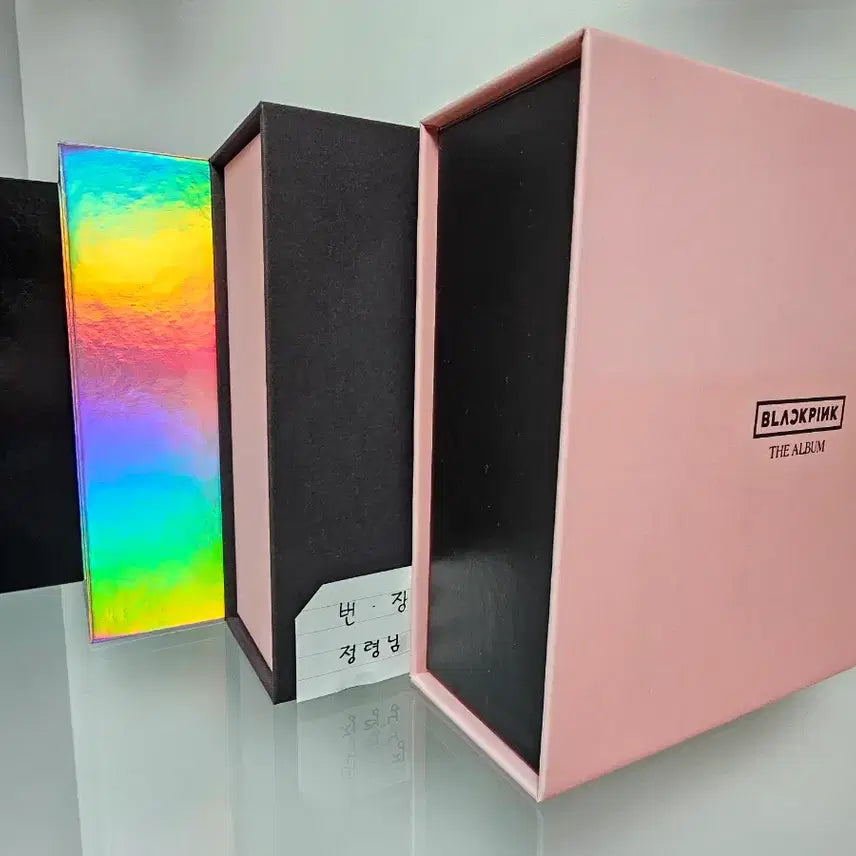 블랙핑크 더 앨범 CD 4종 세트 팝니다.
