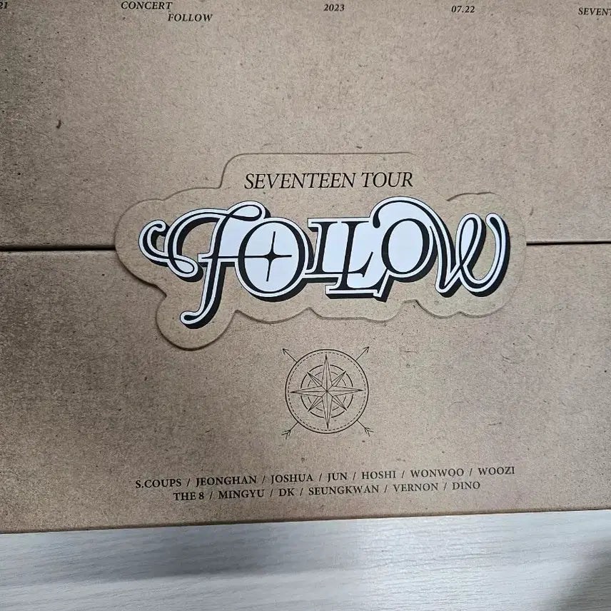 세븐틴 팔로우 디코 디비디 DVD  양도