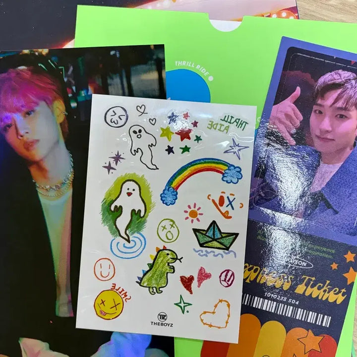 더보이즈 개봉앨범 포카 무료나눔