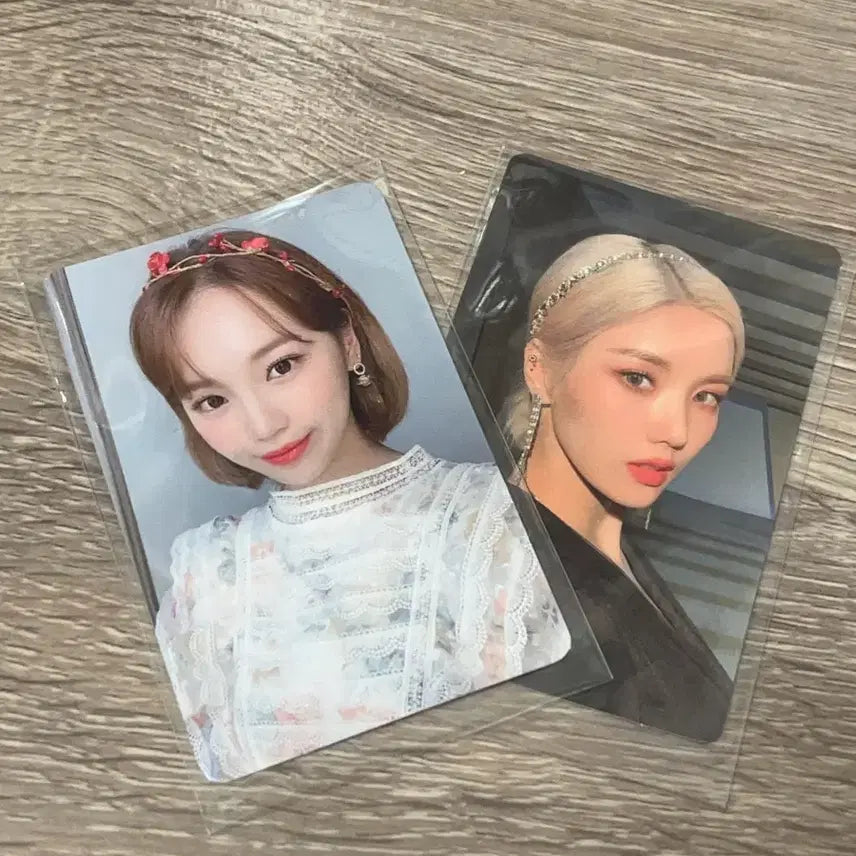 아이즈원 / 르세라핌 권은비 김채원 포카 (공식굿즈/일괄판매)