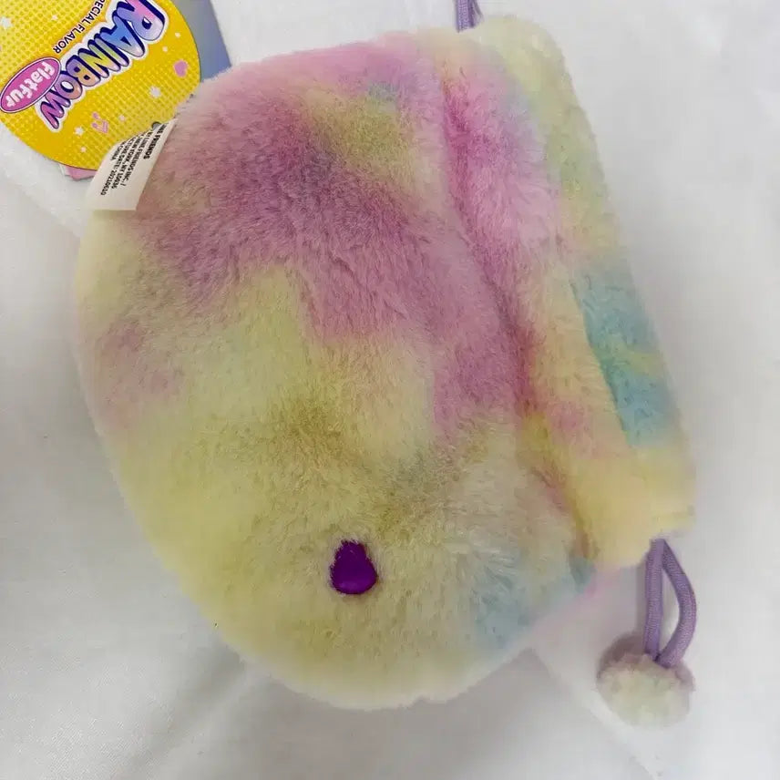 bt21 레인보우 플랫퍼 파우치 치미