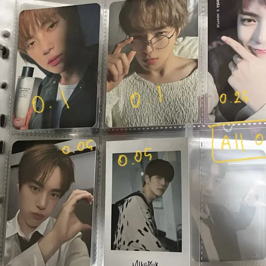 몬스타엑스 민혁 포카 양도합니다 (처분)