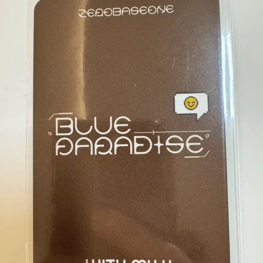 제로베이스원 zb1 blue paradise 위드뮤 특전 김태래