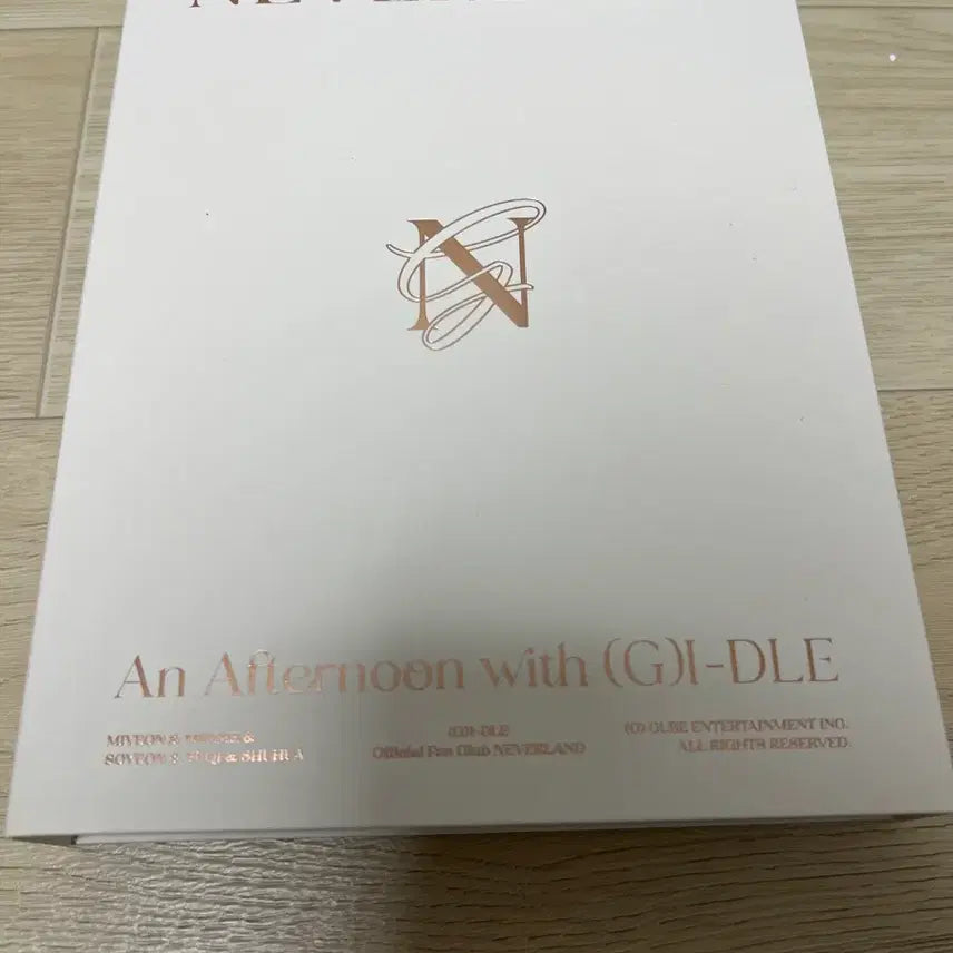 여자아이들 네버랜드 4기 팬클럽 키트 (단순개봉, 풀구성)