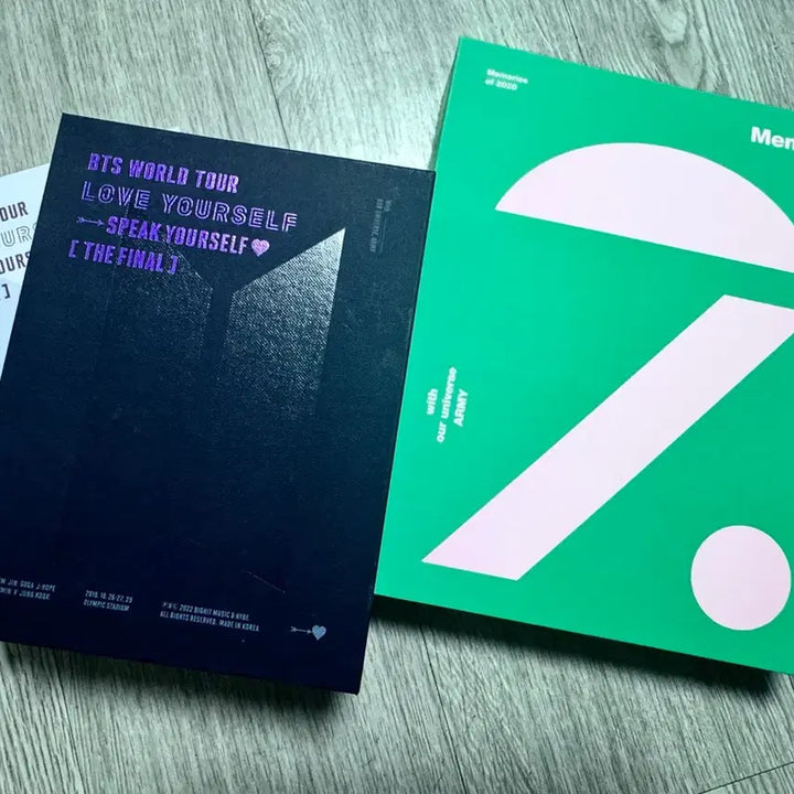 방탄소년단 럽셀콘 DVD 블루레이 2020 메모리즈 일괄판매