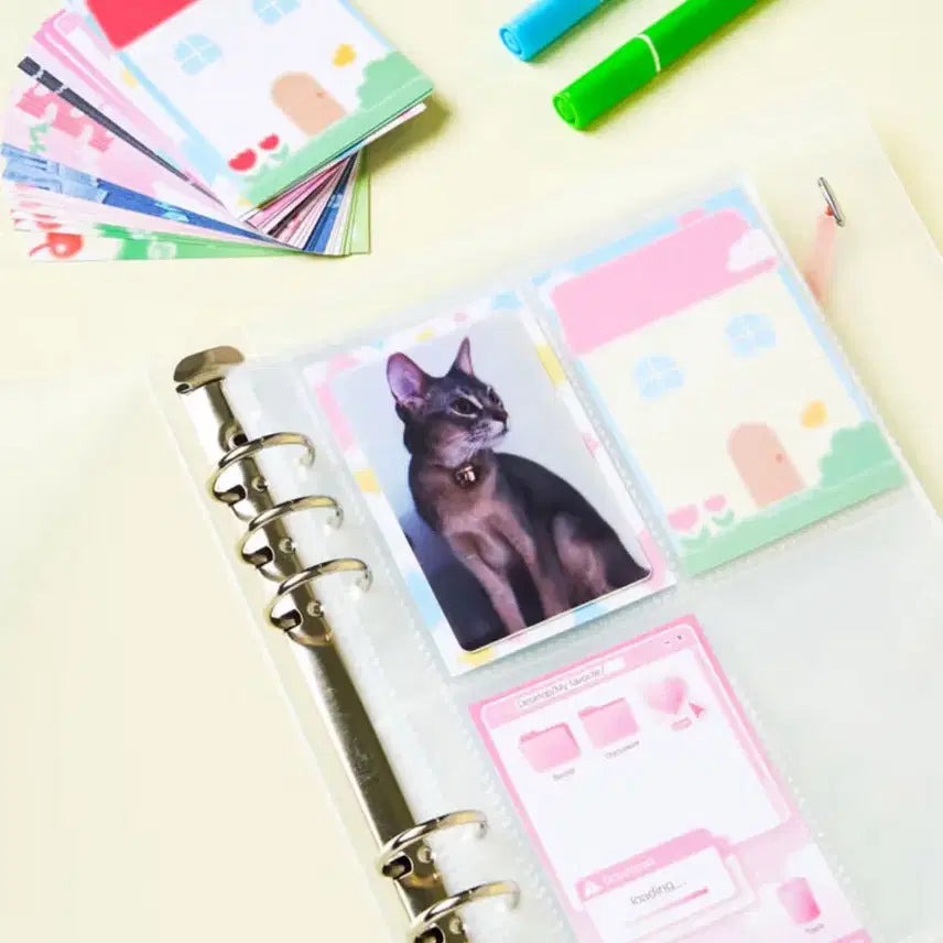 다이소 포카 바인더 대지 30매입 새상품